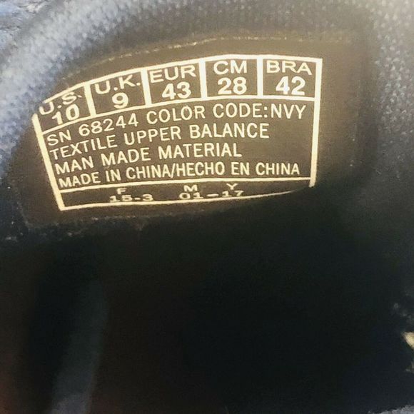 Mark Nason Men's Navy Blue Dress Knit Oxfords - Picture 8 of 8